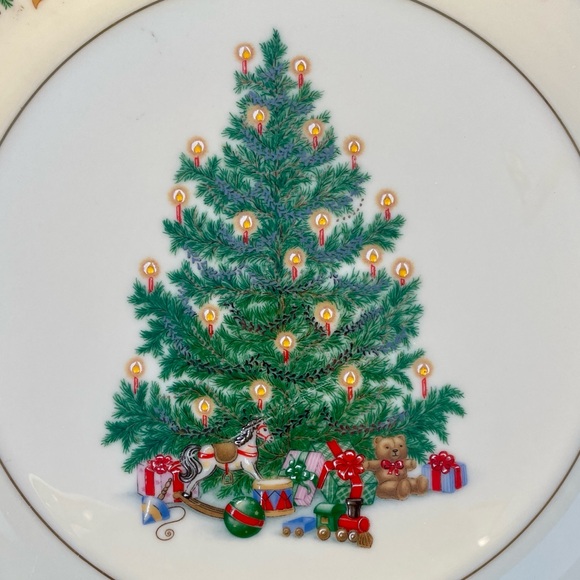1995 Austria Lenox Christmas Trees Around The World...